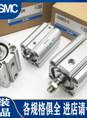 SMC气缸CD55B20/C55B25-5 10 15 20 25 30 35 40 45 50 60 M DM全