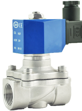 304 316不锈钢电磁阀常闭水阀气阀户外防水DN15 DN20 DN40 DN50