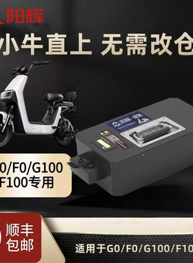 小牛电动车GOVA G0/F0专用锂电池G40增程大容量替换F0狗娃电瓶48v