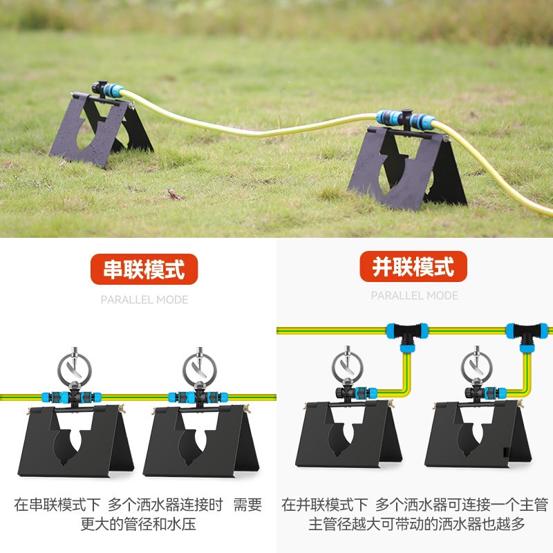 农用喷灌设备自动洒水器喷水农业园艺淋菜农用浇地喷头喷头灌溉