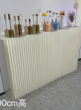 展会多功能折叠展台橱窗产品陈列展示架中岛流水台婚庆罗马柱道具