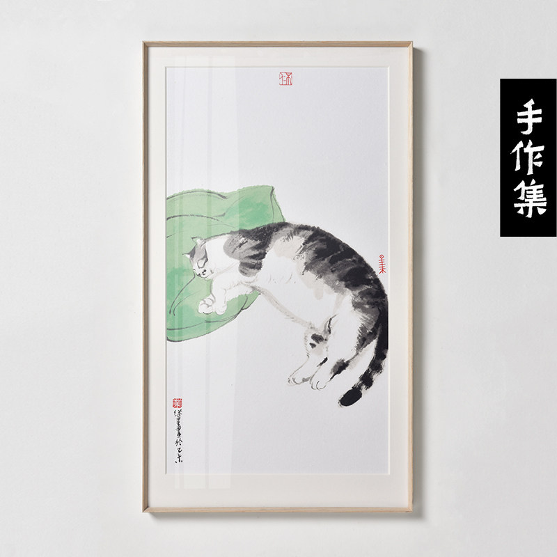 印物所x仟象映画x薛继业收藏级手工宣纸丝网版画挂画金属框装饰画
