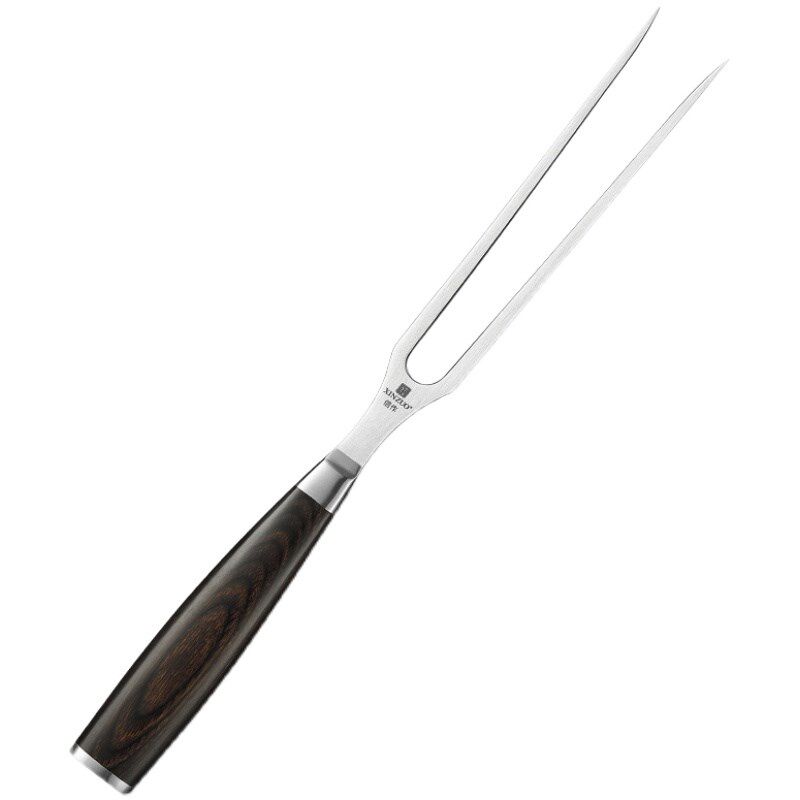 信作大肉叉不锈钢烤肉叉分肉叉烧烤工具烤鸡叉西餐牛扒叉厨房工具