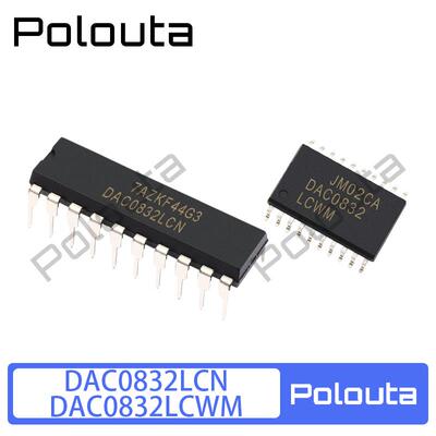 DAC0832LCN DIP20 DAC0832LCWM SOP-20 数模转换器芯片 Polouta