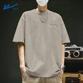 2026新款 回力纯棉短袖 青少年简约t恤男C 潮牌男士 半截袖 男款 夏季