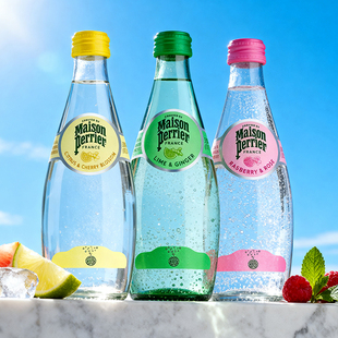 山姆 颂家巴黎水生姜青柠味气泡水330ml 法国进口