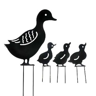 Yard Landscape Cute Outdoor Decorative 4pcs Garden set