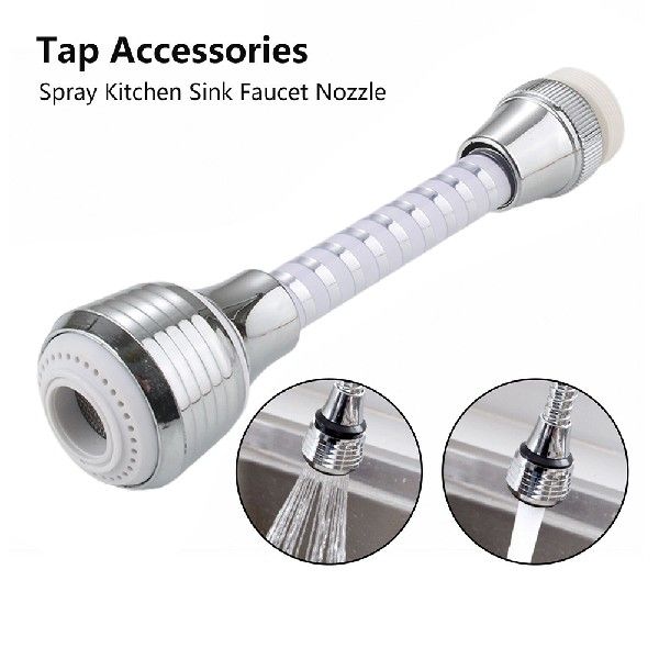360 Adjustment Kitchen Faucet Extension Tube Bathroom