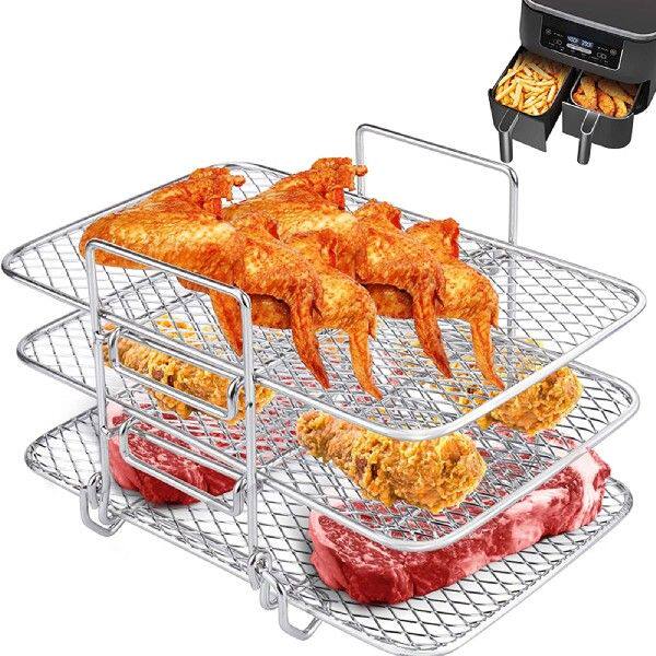 3-Layer Roasting Cooking Stands Multifunctional Fruit