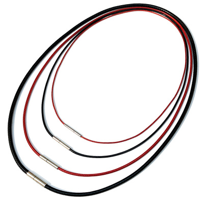 Leather rope necklace wax rope pendant pendant hanging rope