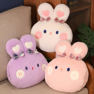 极速Rabbit Soft Hand Warmer doll Cute Animal Pillow Plushie