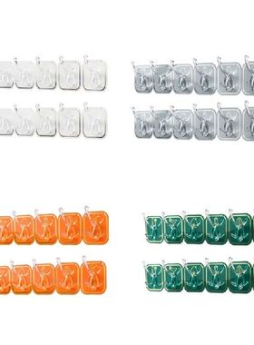 Clear Strong Wall Hooks Heavy Duty Wall Hangers Sticky
