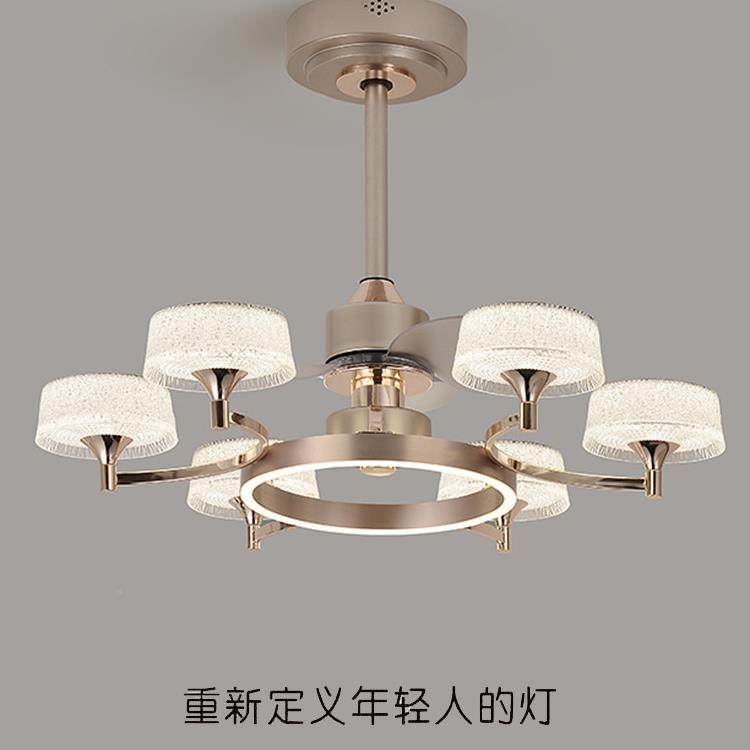 风轻奢客厅扇灯吊灯现代简约大气2026新款餐厅卧室风921扇吊扇灯,家装灯饰光源,风扇灯,淘宝优惠券,粉丝福利购,淘宝优惠卷