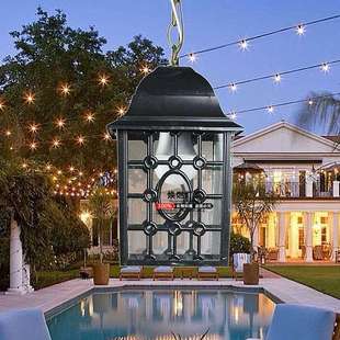 户外吊灯庭院楼阁吊灯灯吸顶灯凉饰亭吊葡萄架EXF吊灯装灯灯