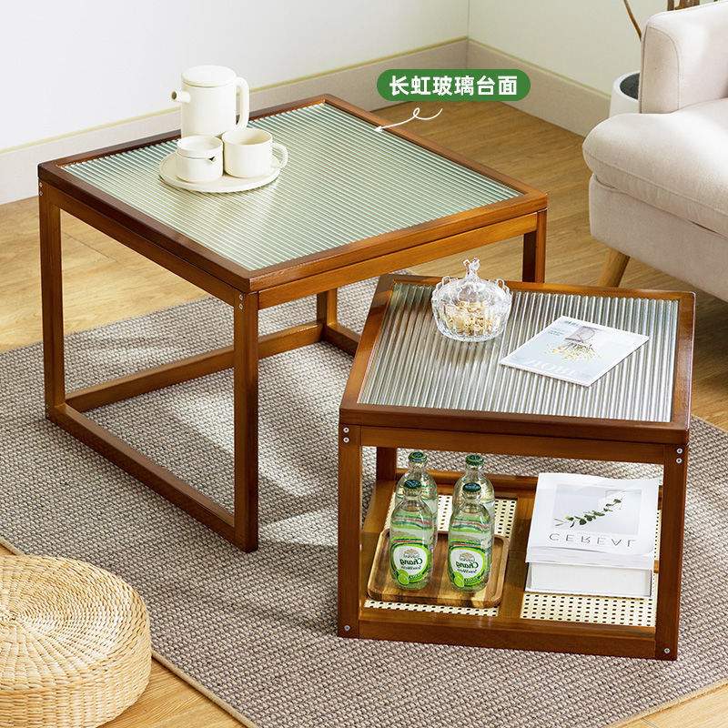 小边几茶几小桌子客厅沙发边柜家用卧室床头柜小型现代简约置物架