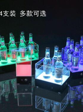 酒吧发光啤框LED冰桶亚酒克力器香槟F9669M8H桶夜店KTV对皿酒座加