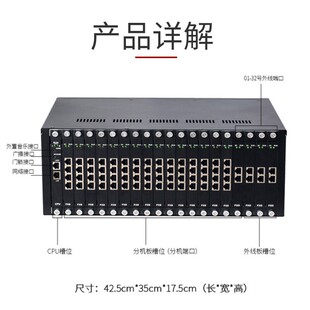 程控电话交换机W23000 进240出G电2脑管理IVR语音 2大型FSW机架式