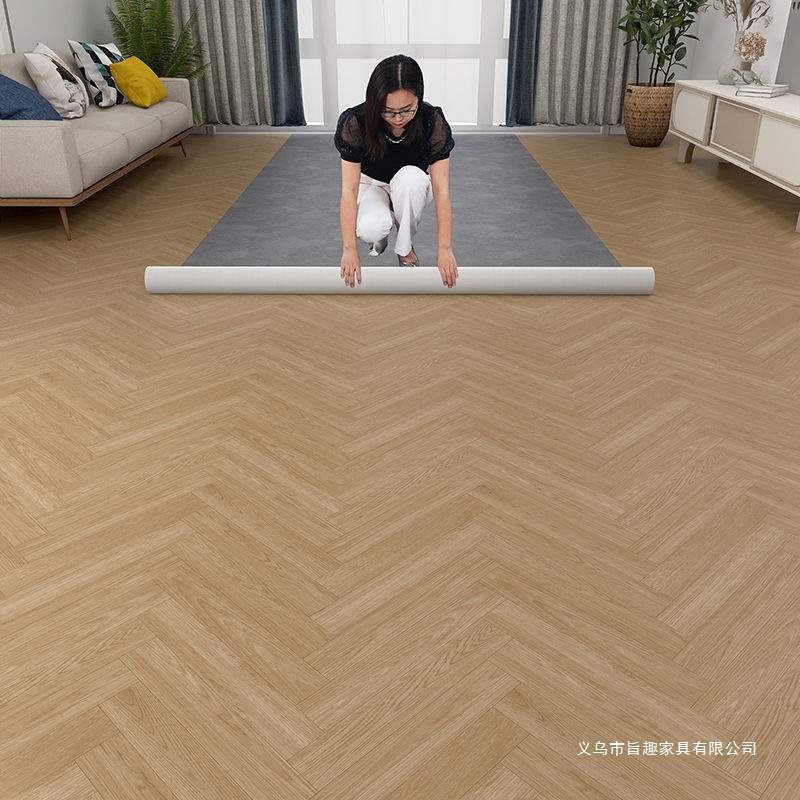 地毯卧室耐脏垫子铺地板革水泥地直接铺地板贴房间地面防水地贴纸