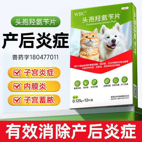 【兽药认证】宠物子宫蓄脓内膜炎