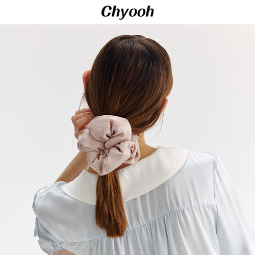 CHYOOH池攸22姆米桑蚕丝多肉发圈浪姐同款发圈发饰