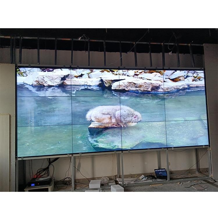 拼接能屏46455寸会议多功厅报告厅展766广告屏超窄9边液晶显示屏