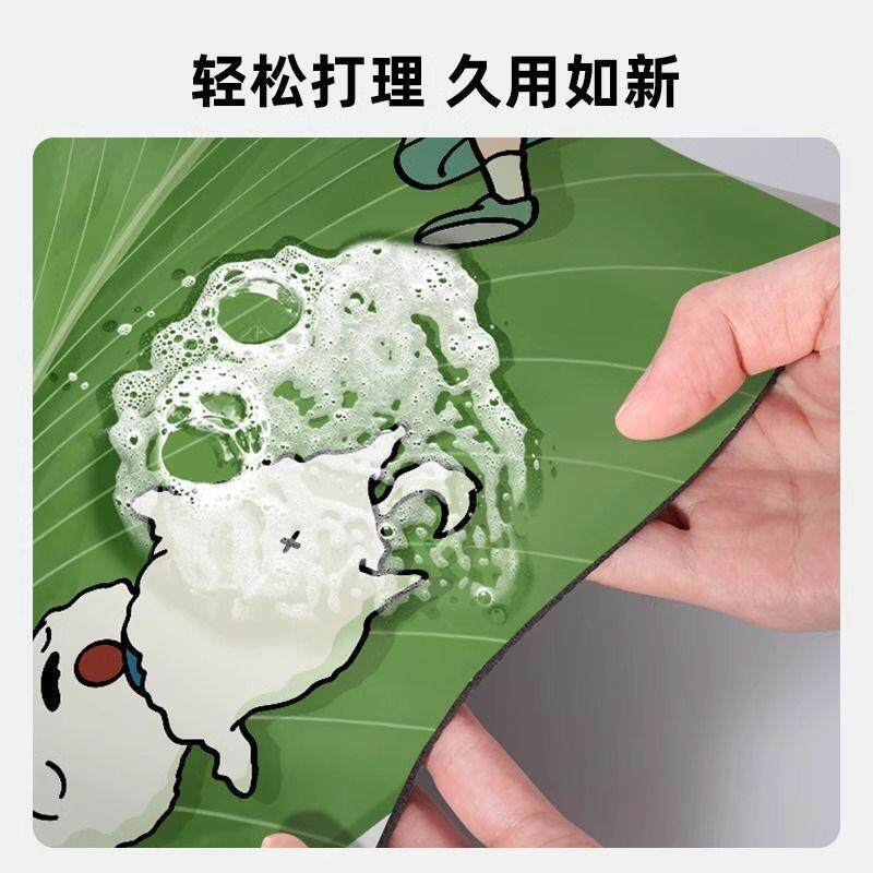 浴间室地垫硅10054624泥水防吸滑可藻爱卡通家用卫生门口厕所脚垫