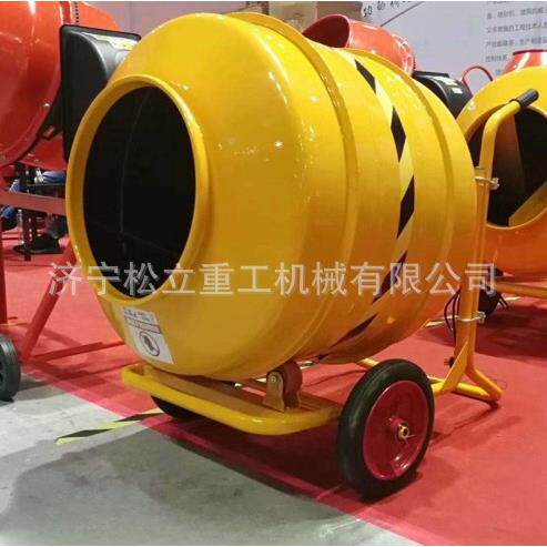 22推0418V电拌动搅滚筒式料机家用小型拌桶手式砂浆混凝土卧式搅