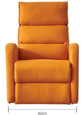 新款单人位手动ZUU能沙发现代简约能电动可摇晃休功绒布功沙发躺