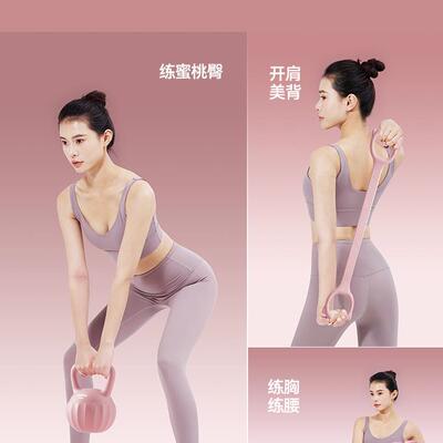 朗材威铃女一士健身哑家用BPE器组合套装壶铃公斤哑铃对铃壶锻炼
