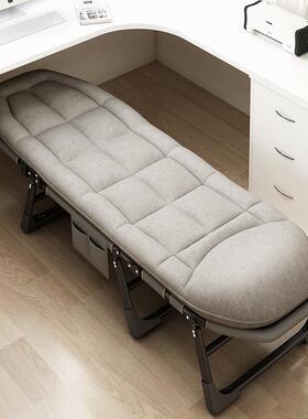 厂美式单人沙床办公室午睡午休床陪护家简RZP易床家用折叠陪发护