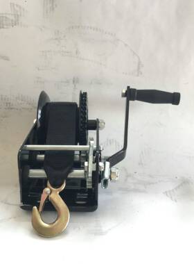 2000lbs手动卷机重型扬机扬起吊手动绞盘手摇卷自锁绞HAQ盘手动绞