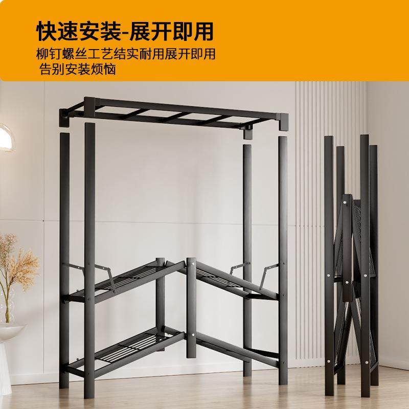 免衣985安装一体折柜家用卧室简易布衣柜钢管加粗加叠固组装挂衣,农机/农具/农膜,其它农用工具,淘宝优惠券,粉丝福利购,淘宝优惠卷