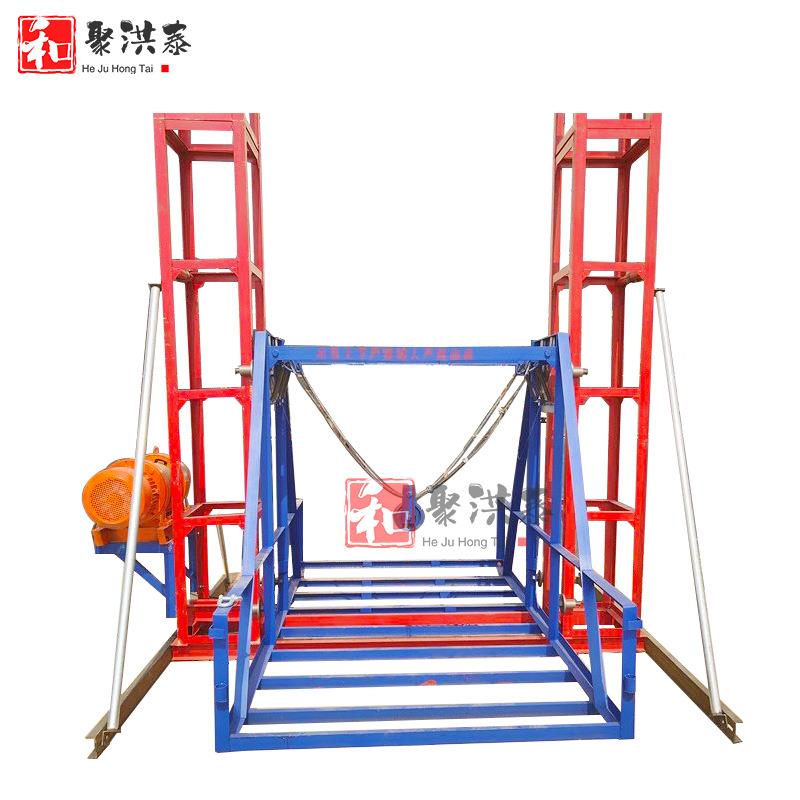 地上料建筑物料提机STRNS龙E160室升外墙电动吊工篮提升机门架升