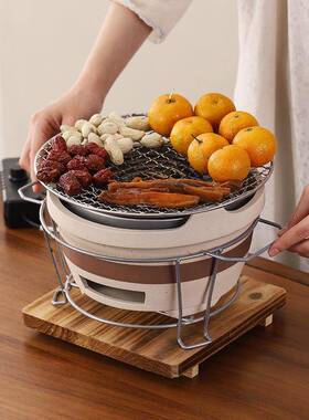 冬围天炉煮茶家全套室内电碳两泥炉子电FOZ炉用丝家用庭烤火炉烧