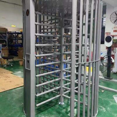 工地全监狱/道小区人脸防尾不锈钢高旋转门SLW人行通转闸随门闸机