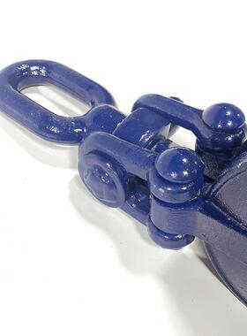 吊重滑车凹滑车捆绑滑车5吊T船槽用起重HPH装铁滑车重设备起滑轮