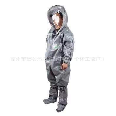 雷克兰CT3S450GB级防化服空气呼吸器内置式高危害化学品防护服