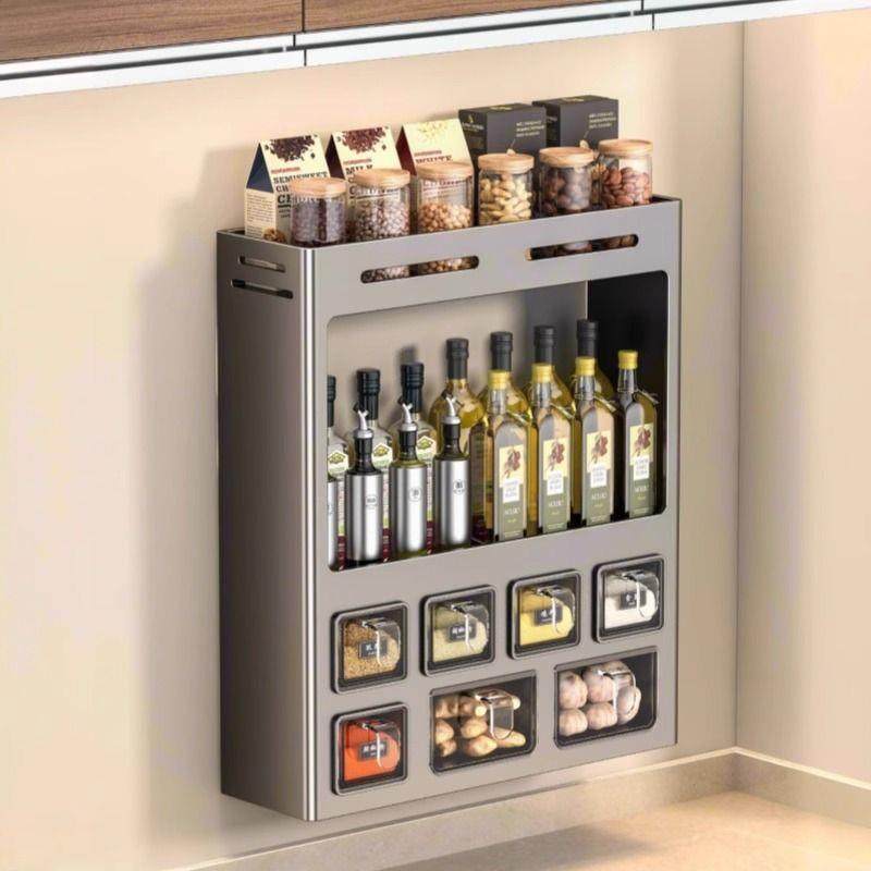 全厨房CHD置闭物架调料架姜酱油瓶调味品盐味蒜佐料收纳盒防尘封,农机/农具/农膜,其它农用工具,淘宝优惠券,粉丝福利购,淘宝优惠卷