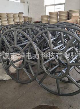 无刹扭钢丝绳放线引SE-1J盘架收放线架GSP系列钢丝绳线盘带车船型