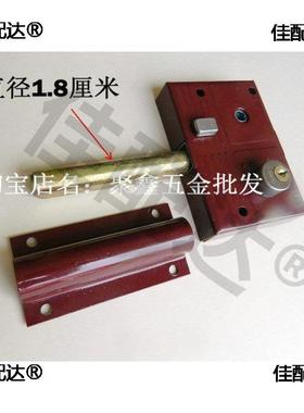 20大门锁双开门门木铁门老门式锁农村2Ej7WcEN防盗锁红色8大齿条