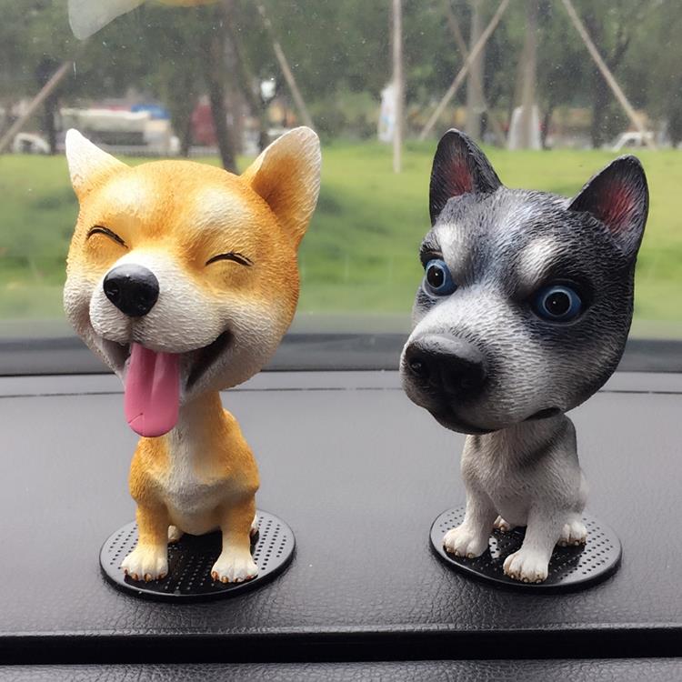 创意汽车摆件头摇品狗可爱公仔内饰186车载车上车装饰品车饰用品