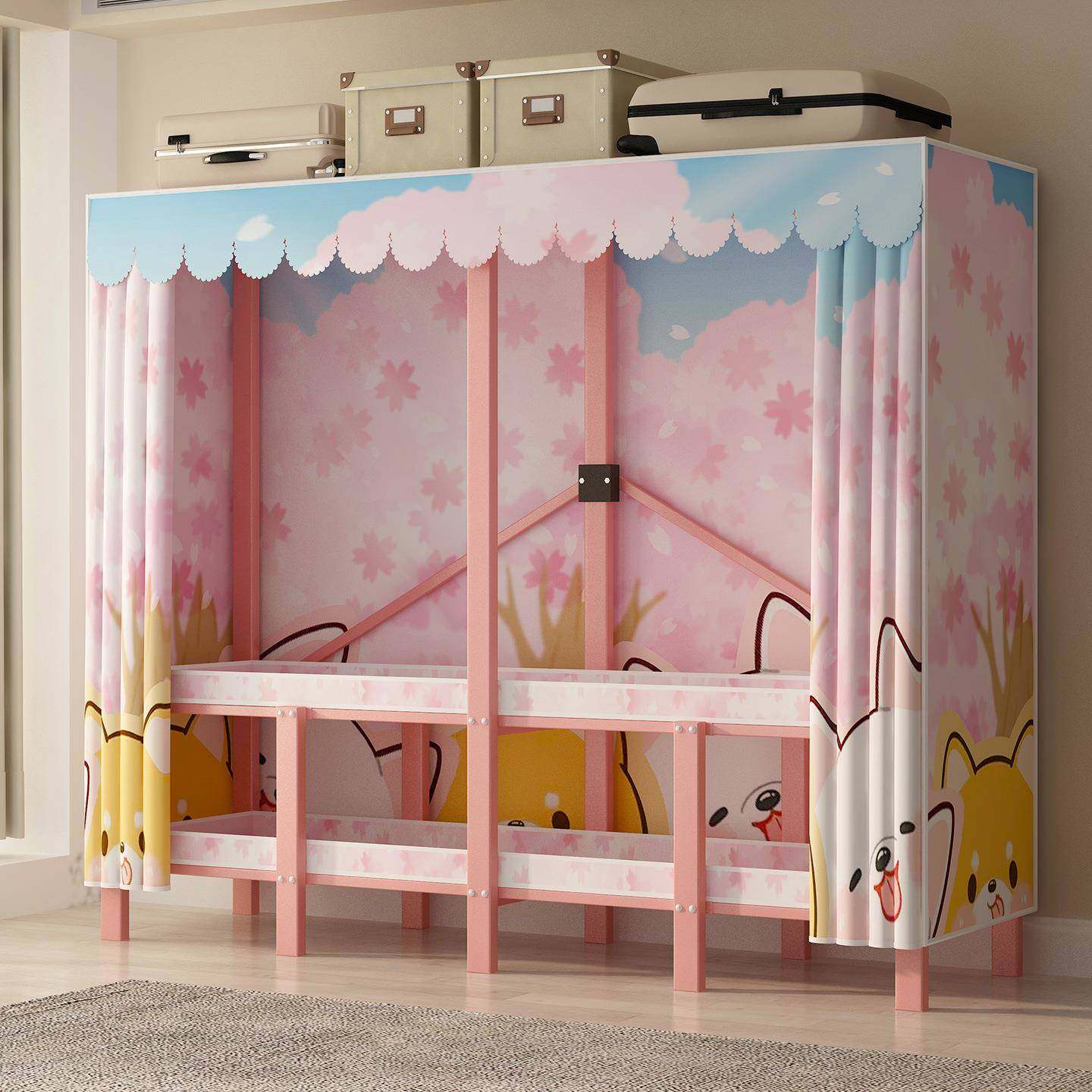 免安30扁管折装折叠衣柜家用易卧室出租收纳房衣橱结实耐用简布挂,农机/农具/农膜,其它农用工具,淘宝优惠券,粉丝福利购,淘宝优惠卷