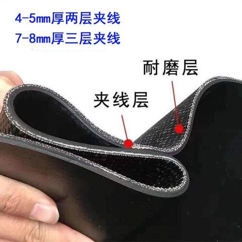 铺屋顶输送带挡边隔板大倾角尼龙环形皮带计量电子秤传送传动带