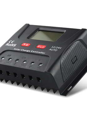 SR-HP硕日12V/24V10A20A30太阳能通用型全自动智能充电控制器SRNE