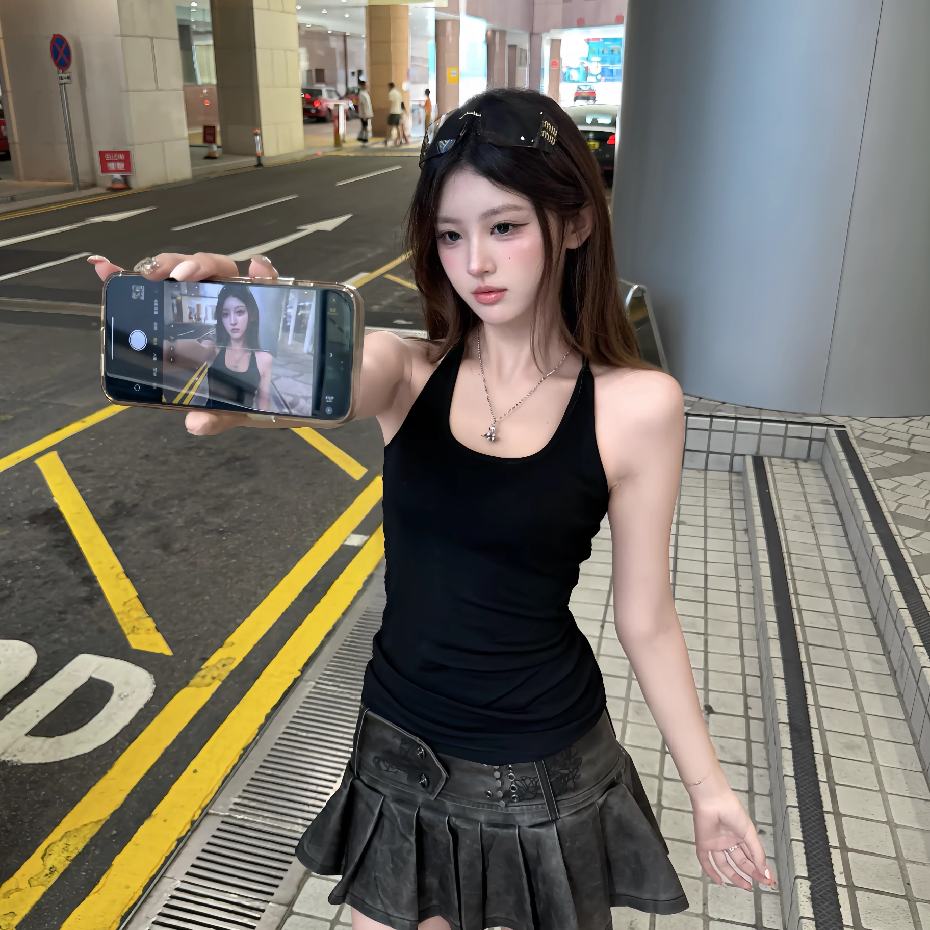 SiCii 美式辣妹背心外穿修身百搭显瘦内搭吊带上衣图片