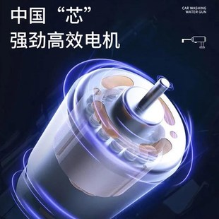无线洗车机电动洗车高压水枪冲洗增压强力L水抢锂电池刷车洗车神