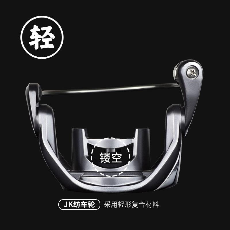 新款直销路亚纺车轮金属海竿轮远投轮渔线轮海钓渔轮路亚轮鱼轮渔