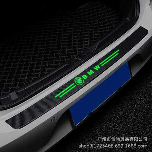 新款直销汽车后备箱防护条门槛保护贴后尾箱防刮防撞防擦条后护板