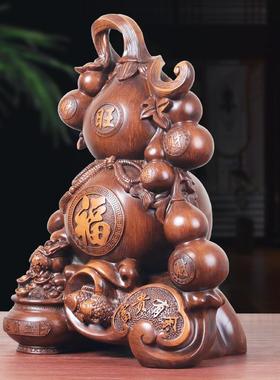 新款直销招财葫芦摆件五福临门家居饰品新房客厅玄关酒柜乔迁新居