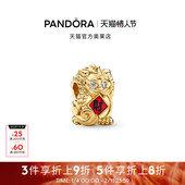 Pandora潘多拉奥莱招财貔貅串饰金色财运福气礼物